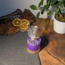 Lara Karma 7x7 Kütük Mor Mum