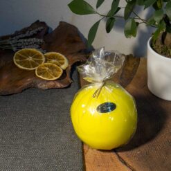 Lara Karma Top Model Sarı Kokusuz Mum