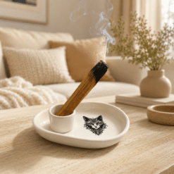Ritüel Tabak Serisi Seramik Palo Santo Tütsülük